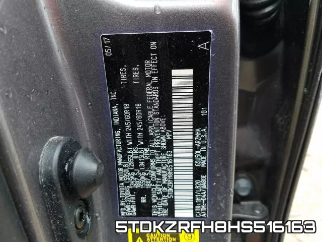 5TDKZRFH8HS516163