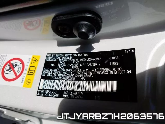 JTJYARBZ7H2063576