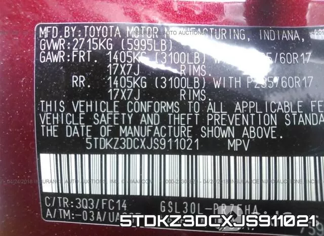 5TDKZ3DCXJS911021