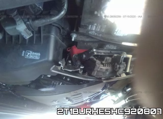 2T1BURHE5HC920807