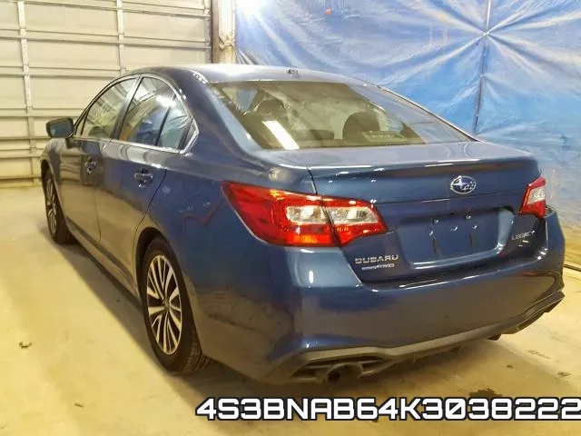 4S3BNAB64K3038222
