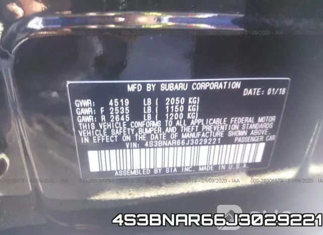 4S3BNAR66J3029221