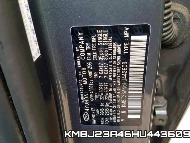 KM8J23A46HU443609