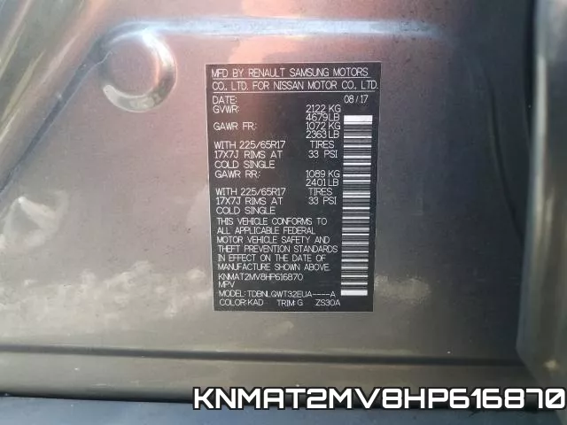 KNMAT2MV8HP616870