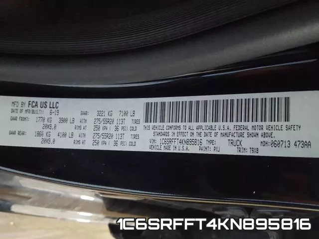 1C6SRFFT4KN895816