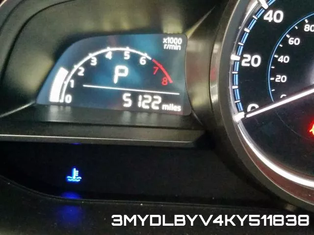 3MYDLBYV4KY511838