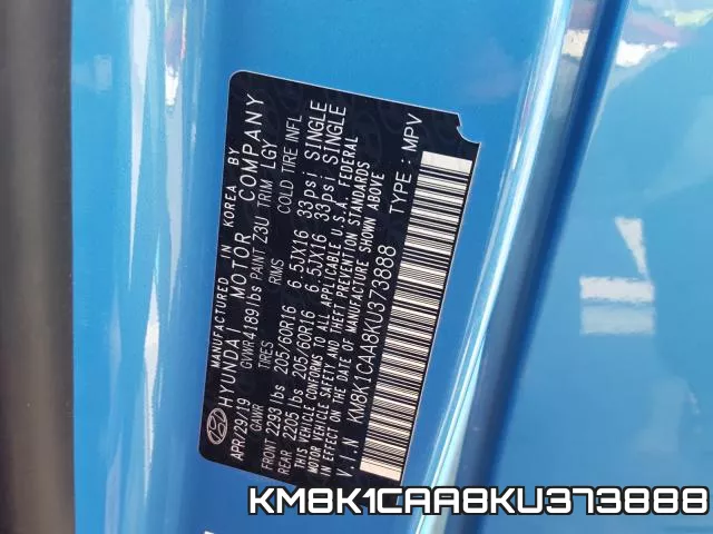 KM8K1CAA8KU373888