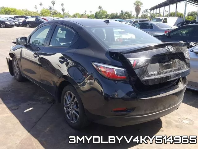 3MYDLBYV4KY514965