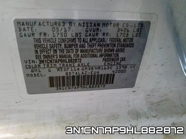 3N1CN7AP9HL882872