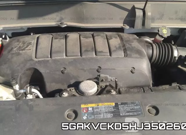 5GAKVCKD5HJ350260