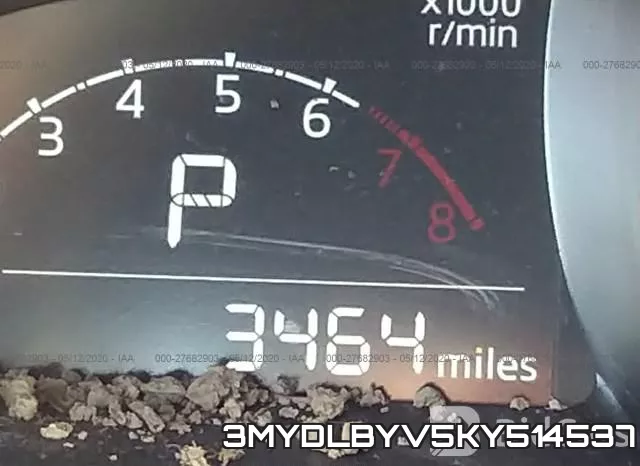 3MYDLBYV5KY514537