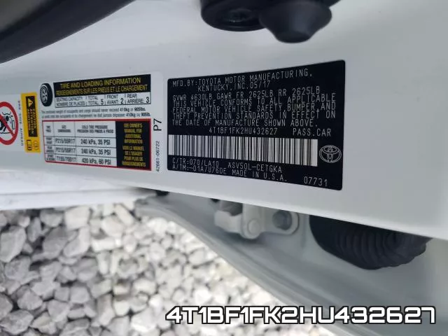 4T1BF1FK2HU432627