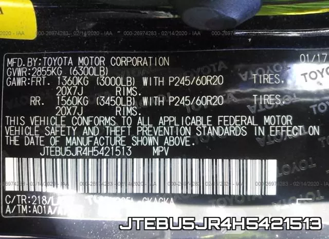 JTEBU5JR4H5421513