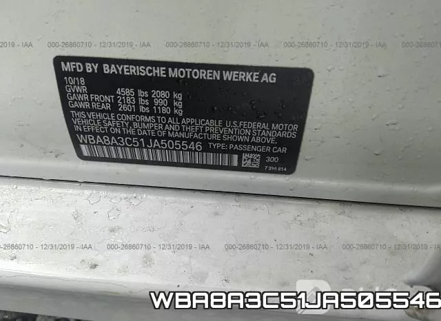 WBA8A3C51JA505546