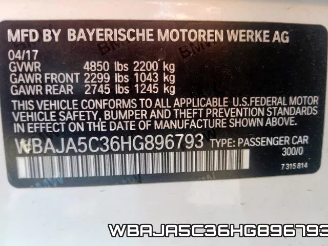 WBAJA5C36HG896793
