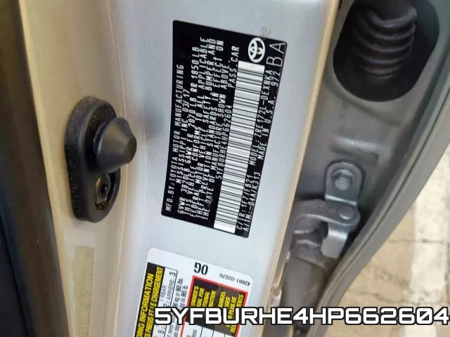 5YFBURHE4HP662604