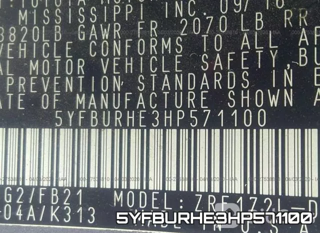 5YFBURHE3HP571100