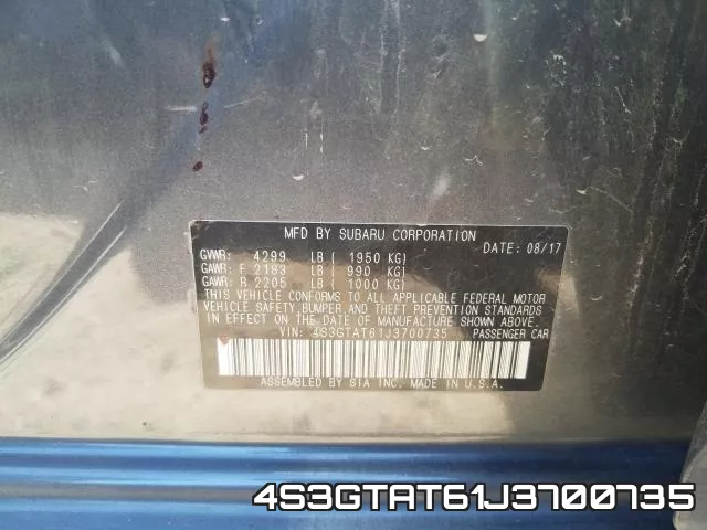 4S3GTAT61J3700735