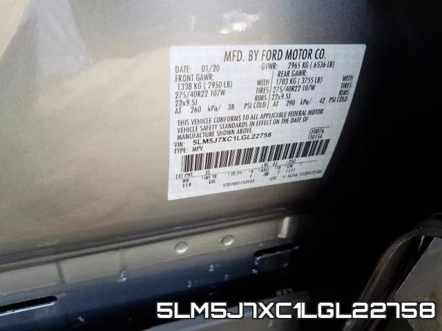 5LM5J7XC1LGL22758