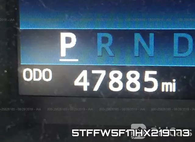 5TFFW5F17HX219773