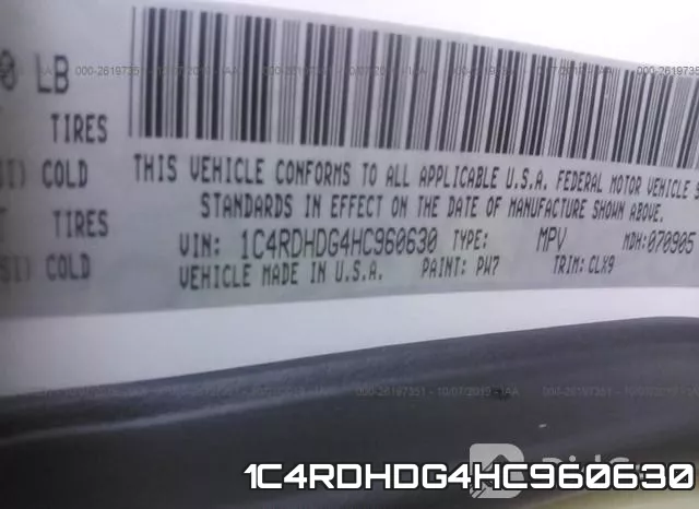 1C4RDHDG4HC960630