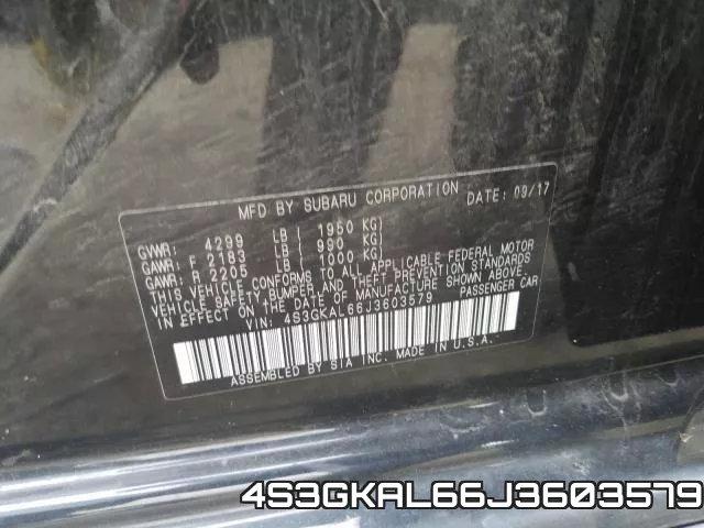 4S3GKAL66J3603579