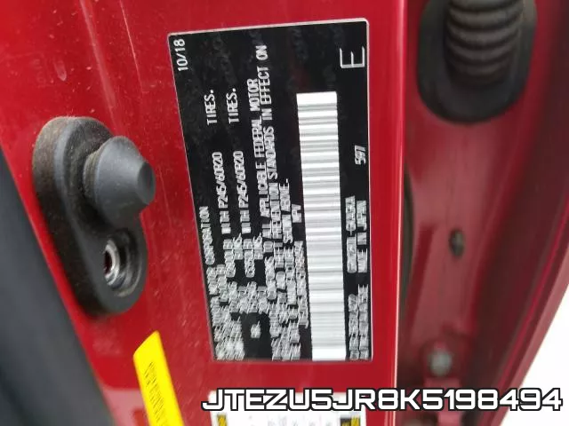 JTEZU5JR8K5198494