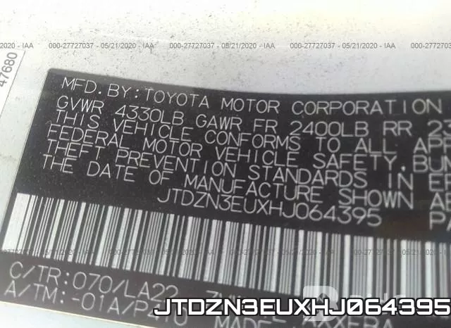 JTDZN3EUXHJ064395