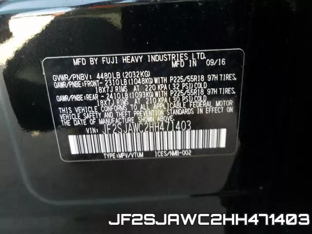 JF2SJAWC2HH471403