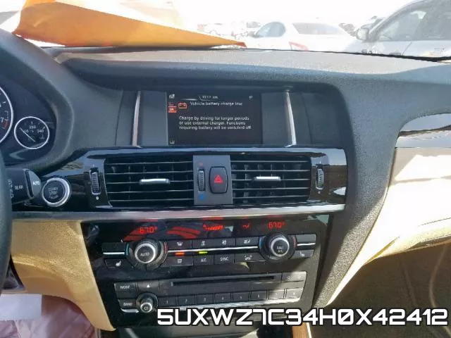 5UXWZ7C34H0X42412