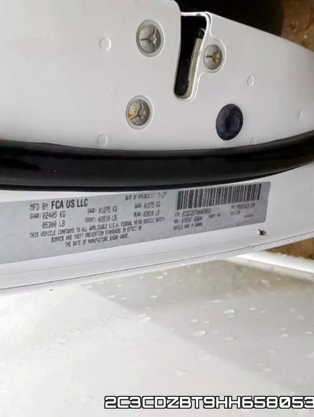 2C3CDZBT9HH658053