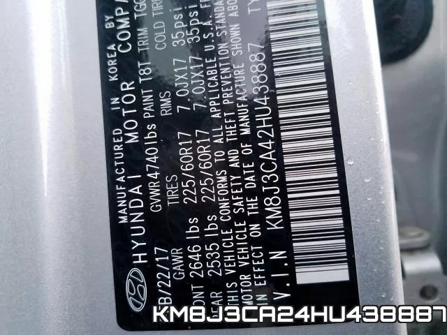 KM8J3CA24HU438887