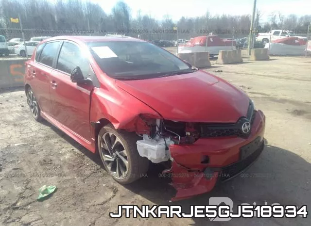 JTNKARJE5GJ518934