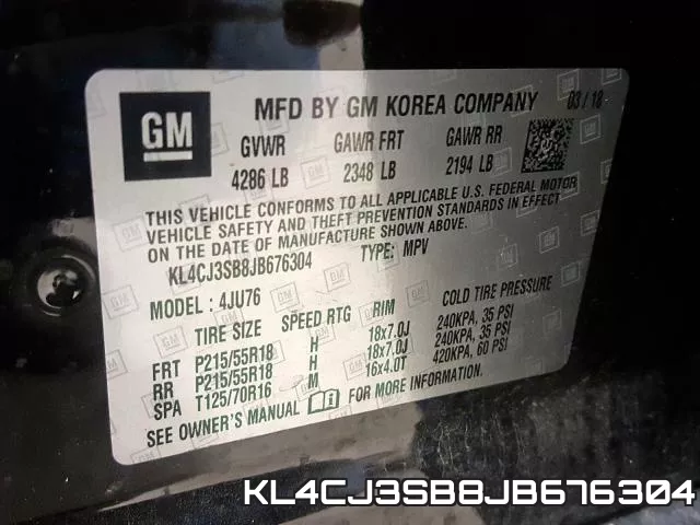 KL4CJ3SB8JB676304