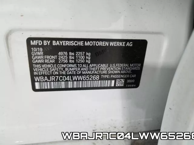WBAJR7C04LWW65268