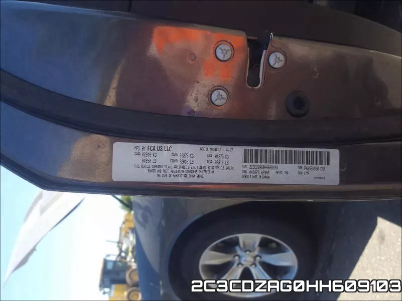 2C3CDZAG0HH609103