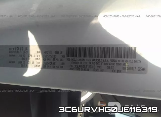 3C6URVHG0JE116319