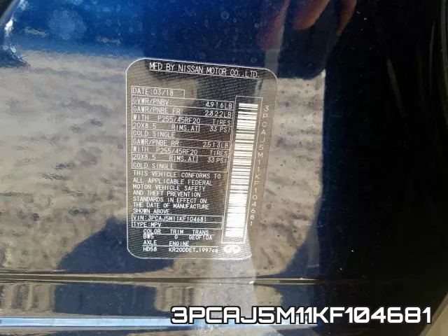 3PCAJ5M11KF104681