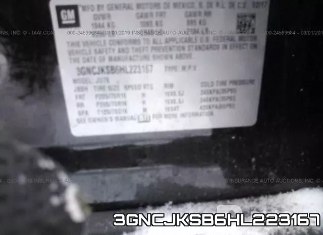 3GNCJKSB6HL223167