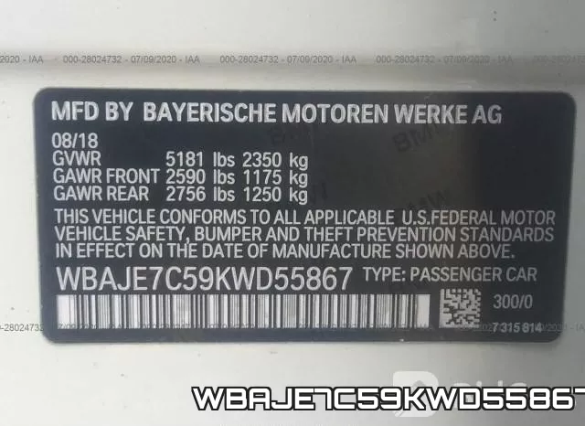 WBAJE7C59KWD55867