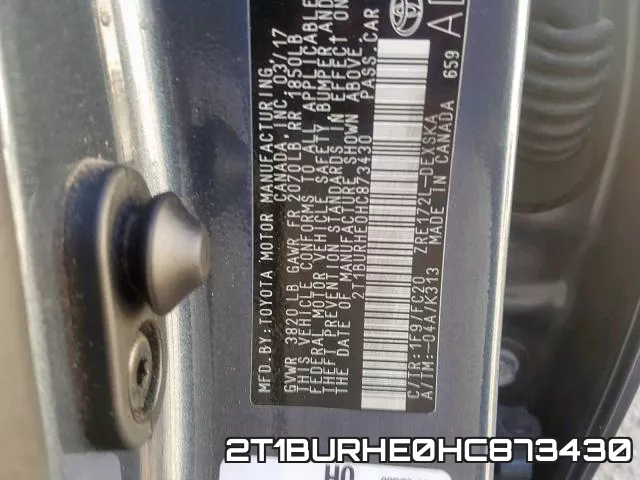 2T1BURHE0HC873430