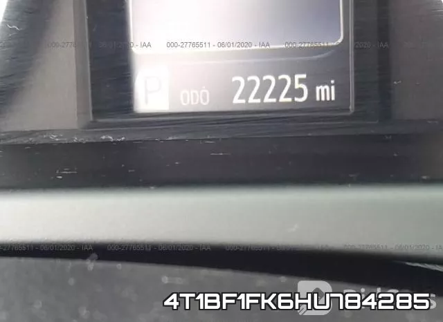 4T1BF1FK6HU784285