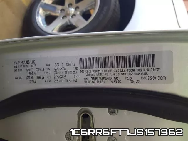 1C6RR6FT7JS157362