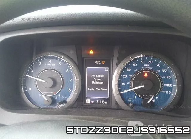 5TDZZ3DC2JS916552