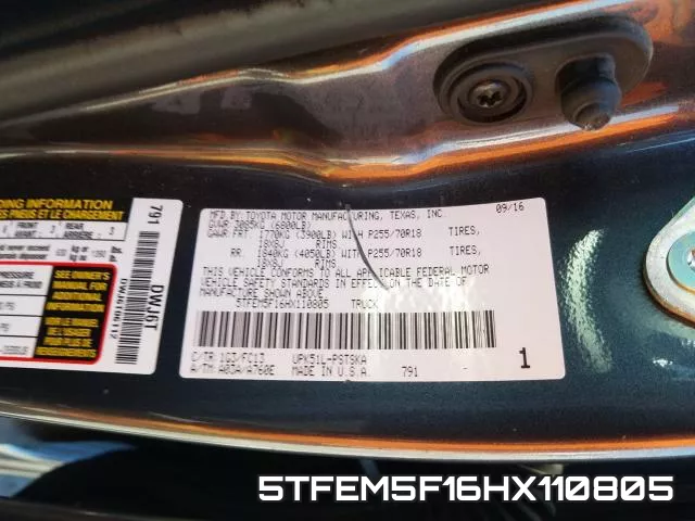 5TFEM5F16HX110805