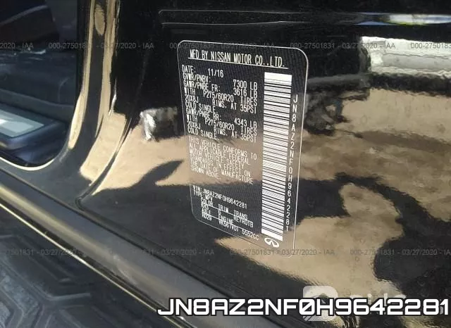 JN8AZ2NF0H9642281