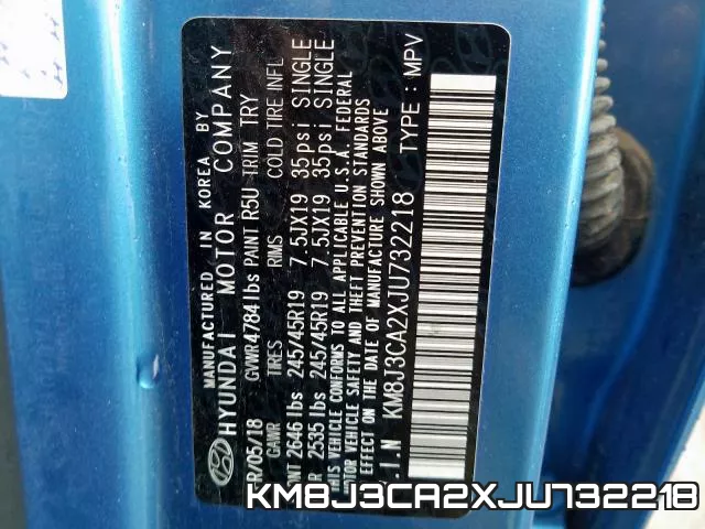 KM8J3CA2XJU732218