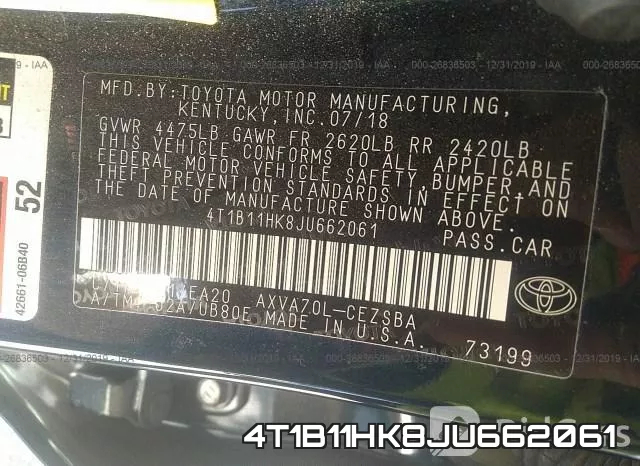 4T1B11HK8JU662061
