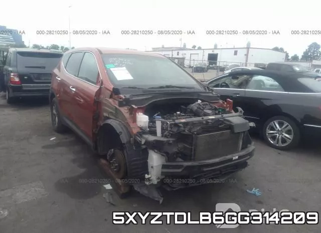 5XYZTDLB6GG314209