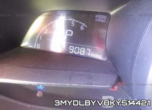 3MYDLBYV8KY514421